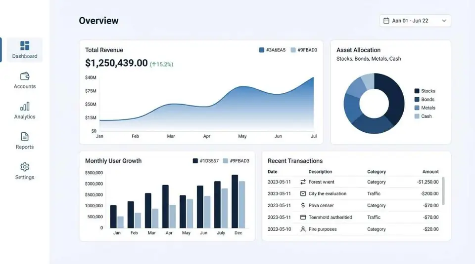 Finance software development